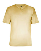 Alleson Athletic Youth B-Core Placket Jersey - Vegas Gold