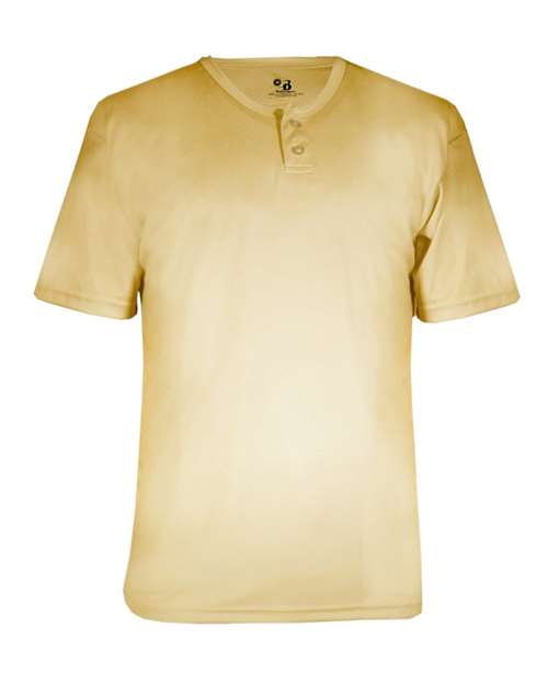 Alleson Athletic Youth B-Core Placket Jersey - Vegas Gold