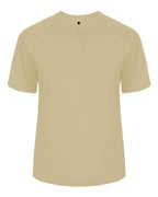 Alleson Athletic Men's B-Core Placket Jersey (Part 2 of 2) - Vegas Gold