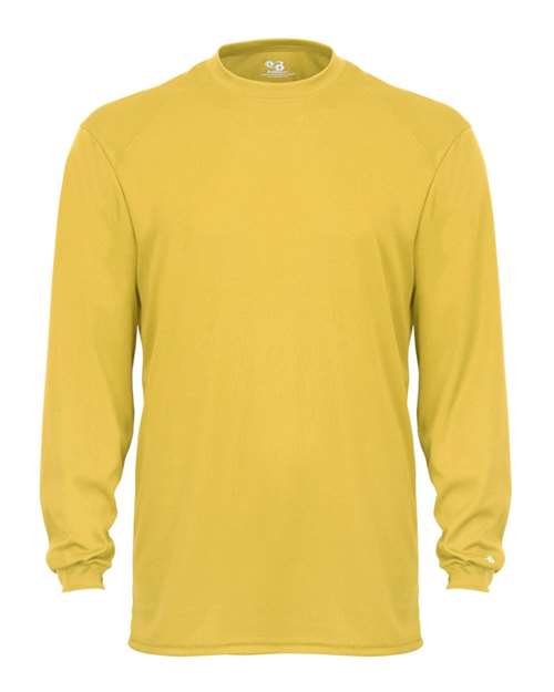 Badger Unisex B-Core Long Sleeve T-Shirt (Part 1 of 2) - Gold