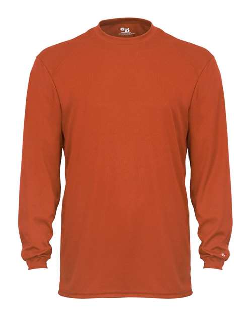 Badger Unisex B-Core Long Sleeve T-Shirt (Part 1 of 2) - Burnt Orange