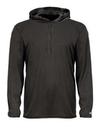 Badger Unisex B-Core Hooded Long Sleeve T-Shirt (Part 1 of 2) - Black