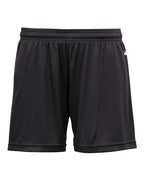 Badger Women's B-Core 5" Inseam Shorts (Part 1 of 2) - Black