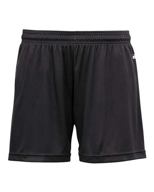 Badger Women's B-Core 5" Inseam Shorts (Part 1 of 2) - Black