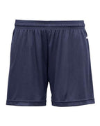 Badger Women's B-Core 5" Inseam Shorts (Part 1 of 2) - Navy