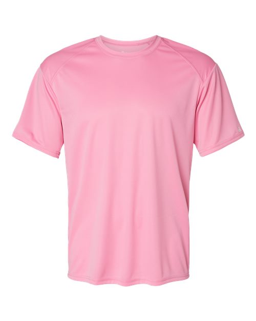 Badger Men's B-Core Sport Shoulders T-Shirt (Part 2 of 3) - Pink