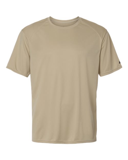 Badger Men's B-Core Sport Shoulders T-Shirt (Part 3 of 3) - Sand