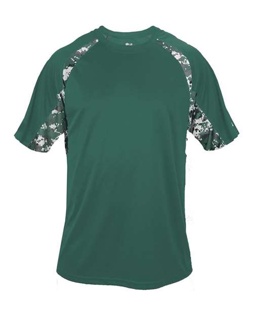 Badger Men's Hook Digital T-Shirt - Forest/ Forest