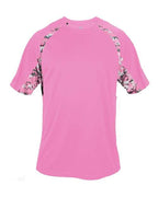 Badger Men's Hook Digital T-Shirt - Pink/ Pink Digital