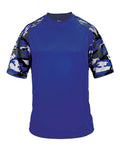Badger Men's Camo Sport T-Shirt (Part 2 of 2) - Royal/ Royal Camo