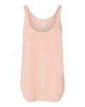 BELLA + CANVAS Women's Flowy Tank with Side Slit - Peach