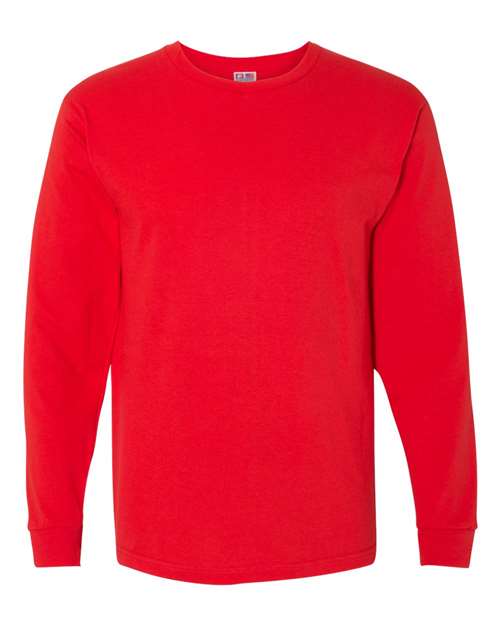 Bayside Unisex USA-Made Long Sleeve T-Shirt - Red