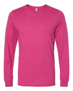 BELLA + CANVAS Unisex Jersey Long Sleeve Tee (Part 1 of 4) - Berry