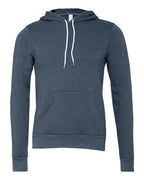 BELLA + CANVAS Unisex Sponge Fleece Hoodie Sweatshirt (Part 2 of 4) - Heather Navy