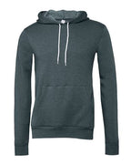 BELLA + CANVAS Unisex Sponge Fleece Hoodie Sweatshirt (Part 3 of 4) - Heather Slate