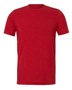 BELLA + CANVAS Triblend Tee (Part 4 of 5) - Solid Red Triblend