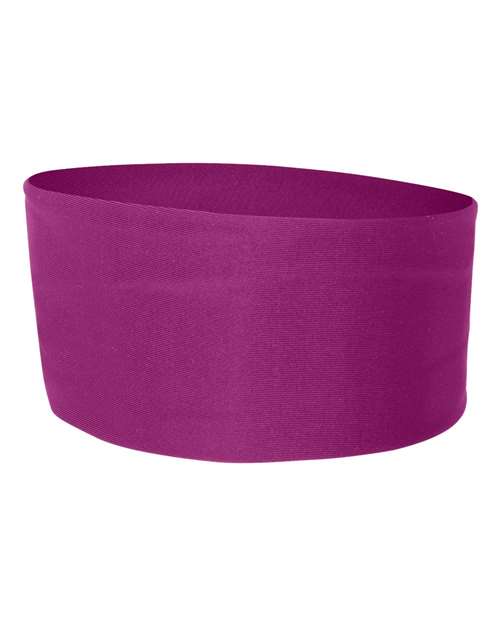 Badger Wide Headband - Hot Pink
