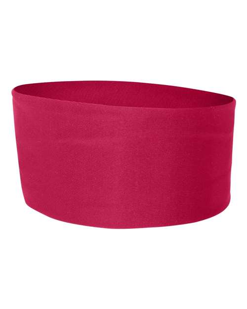 Badger Wide Headband - Red