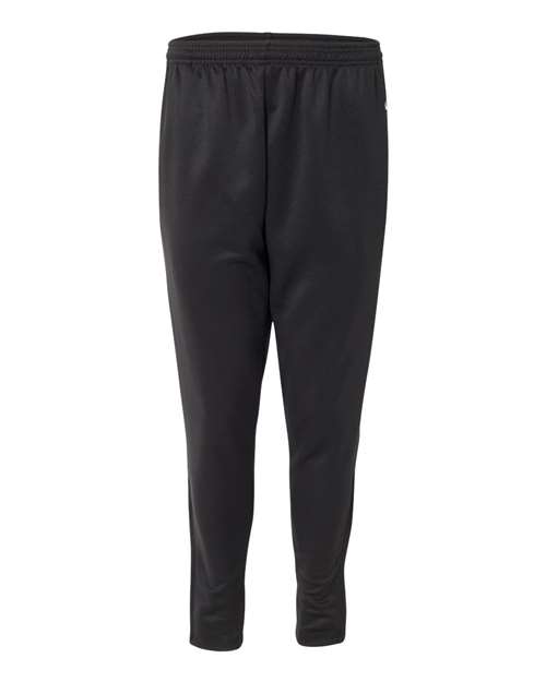 Badger Men's Unbrushed Polyester Trainer Pants - Black