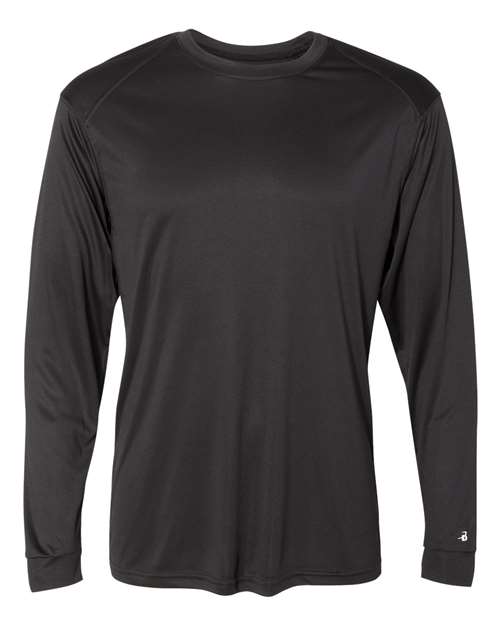 Badger Men's Ultimate SoftLock™ Long Sleeve T-Shirt (Part 1 of 2) - Black