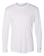 Badger Men's Ultimate SoftLock™ Long Sleeve T-Shirt (Part 2 of 2) - White