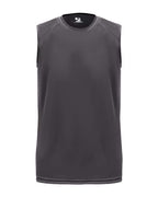 Badger Youth B-Core Sleeveless T-Shirt - Graphite