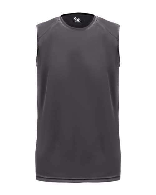 Badger Youth B-Core Sleeveless T-Shirt - Graphite