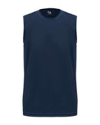 Badger Youth B-Core Sleeveless T-Shirt - Navy