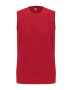 Badger Youth B-Core Sleeveless T-Shirt - Red