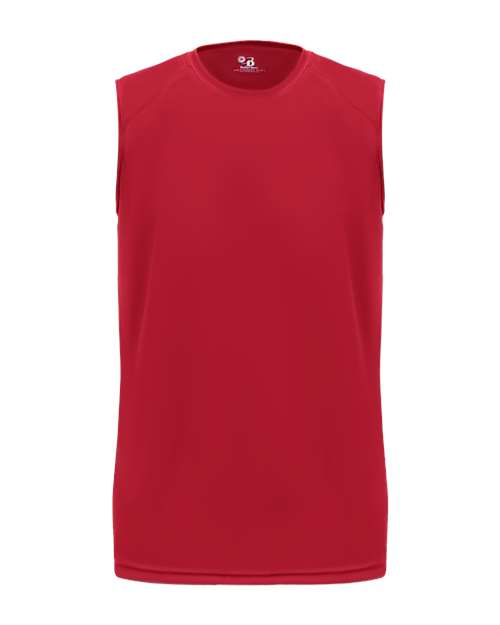 Badger Youth B-Core Sleeveless T-Shirt - Red