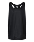 Badger Girls’ B-Core Racerback Tank Top - Black