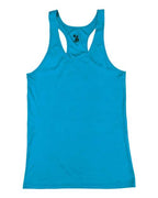 Badger Girls’ B-Core Racerback Tank Top - Electric Blue