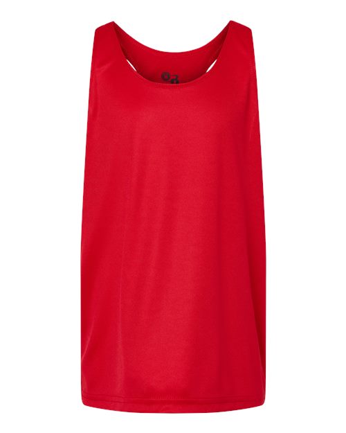 Badger Girls’ B-Core Racerback Tank Top - Red