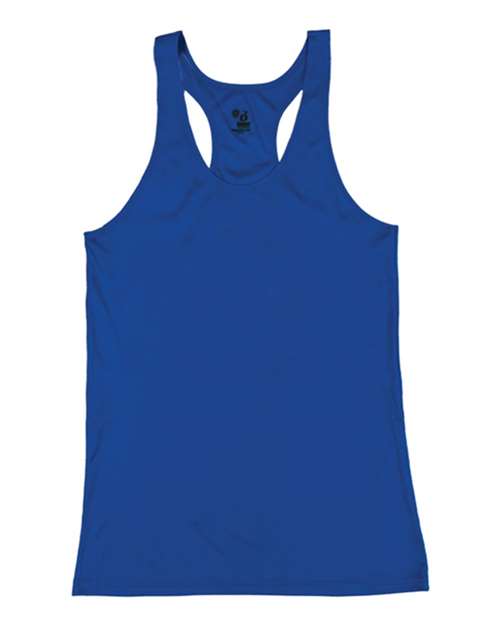 Badger Girls’ B-Core Racerback Tank Top - Royal