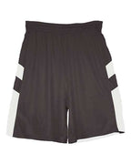 Alleson Athletic Youth B-Pivot Reverisble Shorts - Graphite/ White