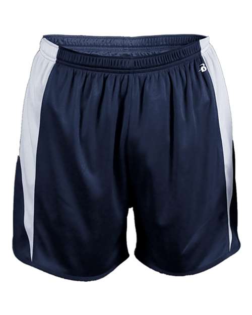 Alleson Athletic Youth Stride Shorts - Navy/ White