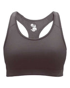 Badger Girls' B-Sport Bra Top - Graphite