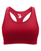 Badger Girls' B-Sport Bra Top - Red