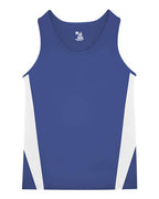 Alleson Athletic Youth Stride Singlet - Royal/ White
