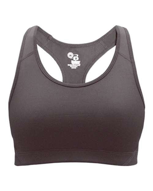 Badger Women's B-Sport Bra Top - Graphite