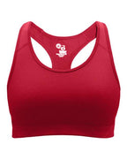Badger Women's B-Sport Bra Top - Red