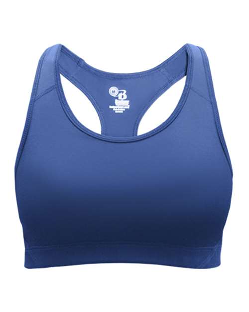 Badger Women's B-Sport Bra Top - Royal