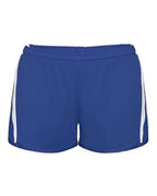 Alleson Athletic Women's Stride Shorts - Royal/ White