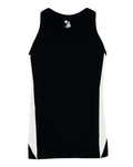 Alleson Athletic Women's Stride Singlet - Black/ White