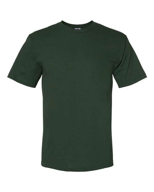 Bayside Unisex USA-Made Midweight T-Shirt (Part 1 of 2) - Hunter Green