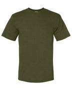 Bayside Unisex USA-Made Midweight T-Shirt (Part 1 of 2) - Olive