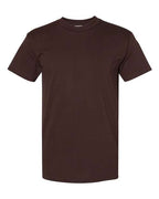 Bayside Unisex USA-Made Heavyweight T-Shirt (Part 1 of 3) - Chocolate