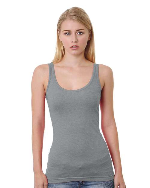 Bayside Women's USA-Made Tank Top - Dark Ash