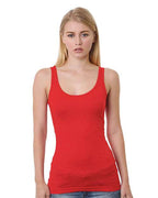 Bayside Women's USA-Made Tank Top - Red