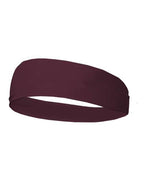 Badger Wide Headband - Maroon